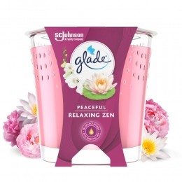 6xGladeGeurkaarsRelaxingZen100Raapzaadwax112gr
