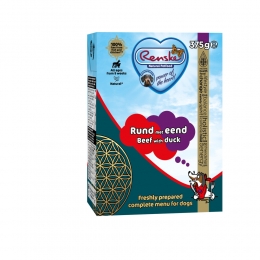 RenskeVersTetraHondenvoerNatRundmetEend375gr