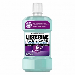 3xListerineMondwaterTotalCareGevoeligeTanden500ml