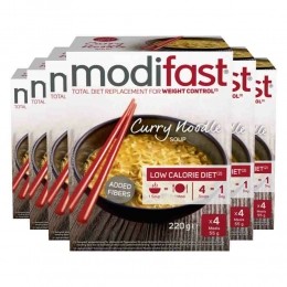 6xModifastIntensiveSoepCurryNoodle220gr