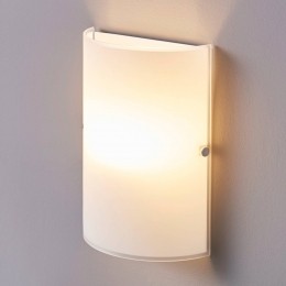 LindbyEenvoudigewandlampGiuliauitmatglas