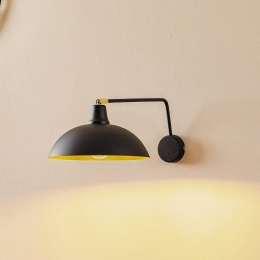 ALDEXWandlamp10361-lampzwart-goud