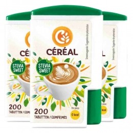 3xCralSteviaSweet200tabletten