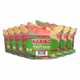 6xHariboZureBommen150stuks
