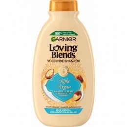 3xGarnierLovingBlendsRijkeArganShampoo300ml