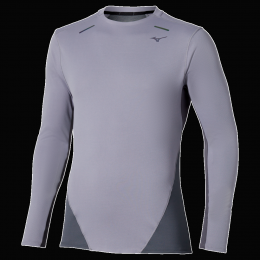 MizunoTechThermalChargeLongSleeveTeeQuicksilverHerenMaatXL