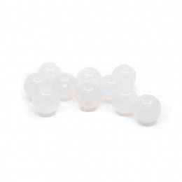 EdelsteenLosseKralenWitteJade-10stuks8mm