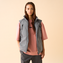 MizunoBTNylontaslanDownVestSportstyleschoenenPewterGrayHerenMaatM