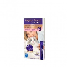 FeliwayHappyKattensnackZalm6x15gr