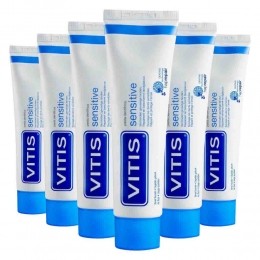 6xVitisTandpastaSensitive75ml