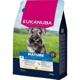EukanubaLifeCareDogMatureSmallHondenvoerChicken75kg
