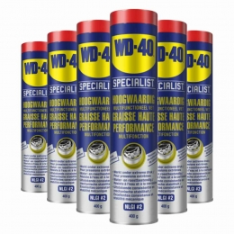 6xWD-40SpecialistHoogwaardigMultifunctioneelVet400gr
