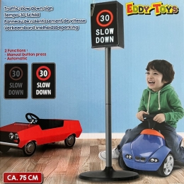 EddyToys-VerkeersvertragingBord-LeertVerkeer-1set