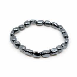 EdelsteenArmbandHematietTrommelstenen