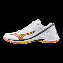 MizunoWAVECLAW3TennisschoenenWitCitrusCalypsoCoralDamesHerenMaat41