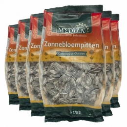 6xMedizaZonnebloempitten170gr