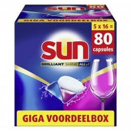 5xSunBrilliantShineAll-in1Vaatwascapsules16stuks