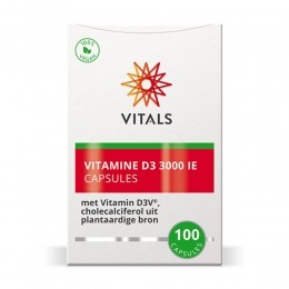 GratisVerzendingVitalsVitamineD33000IE100capsules