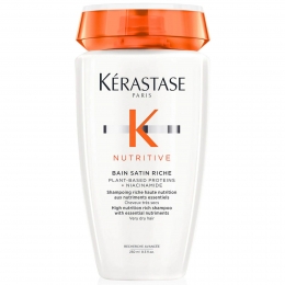 KrastaseNutritiveBainSatinRicheHighNutritionRijkeShampoovoorZeerDroogHaar250ml