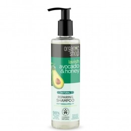 3xOrganicShopShampooAvocadoHoney280ml