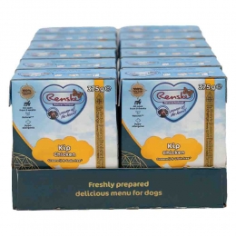 12xRenskeVersGraanvrijTetraHondenvoerNatKip375gr