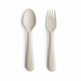 MushieKinderbestekSetLepelenVorkIvory1set