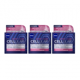 3xNIVEACellularFillerNachtcrmeVerstevigend50ml