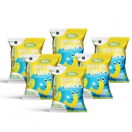 6xSoreBabyMaisfingersBanaan35gr