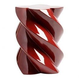 kamsterdamPillarMarshmallowBijzettafelH40cm-Burgundy