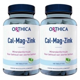 GratisVerzending2xOrthicaCal-Mag-Zink180tabletten