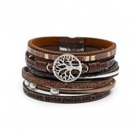 BohemianArmband6-laagsmetLevensboomBedel