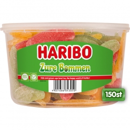 HariboZureBommen150stuks