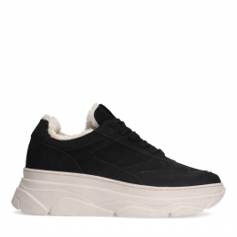 Zwartenubucksneakers