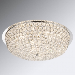 GloboKristallenplafondlampEmiliametLEDlampen