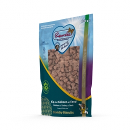 RenskeGezondeBeloningCrunchyHondensnackKipKalkoenEend200gr