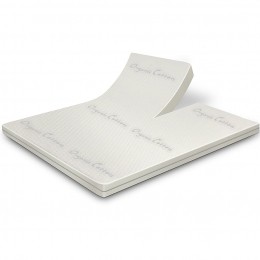 SplittopperOrganicCottonTraagschuim200x200dikte7cm