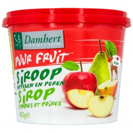 6xDamhertSiroopAppelPeerzonderSuiker450gr