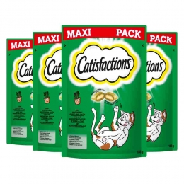 4xCatisfactionsKattensnoepjesKattenkruid180gr