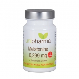 UnipharmaMelatoninePuur0299mg500tabletten