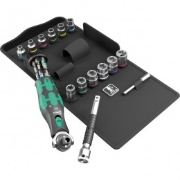 Wera0500428400127-delige8009ZyklopPocketSet3Ratel-EnDoppenset-3814