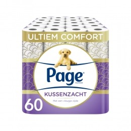 5xPageToiletpapierKussenzacht3-laags12stuks