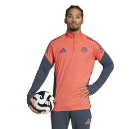 adidasBayernMnchenTrainingstrui14-Zip2025-2026OranjeDonkergrijs