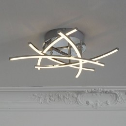 FISCHERHONSELLEDplafondlampCrosstunablewhite5lampchr