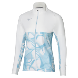 MizunoPARISATHLETEHYBRIDWARMUPJACKETPleinairDamesMaatXS