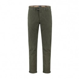 DstrezzedChinoPantsWashedRibcordGroen29