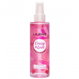 LaRiveBodyMistCrazyinLove200ml