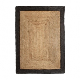 MrcarpetJutevloerkleedrechthoeknaturelantraciet200x290cm