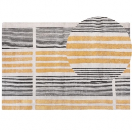 Beliani-KATRA-Vloerkleed-Geel-200x300cm-Katoen