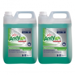 2xAndyProfessionalAllesreinigerVertrouwdProFormula5liter