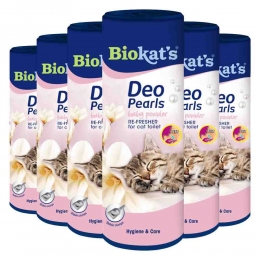 6xBiokatsDeoPearlsBabypoeder700gr